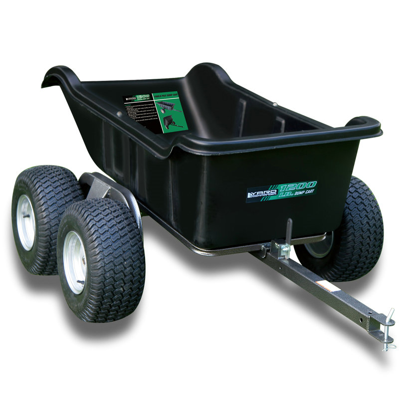 Carrello con cassone ribaltabile da 1200 libbre a quattro ruote SP 22147