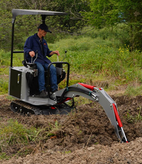 TERNA CINGOLATA CON BENNA DA 8' TS8100